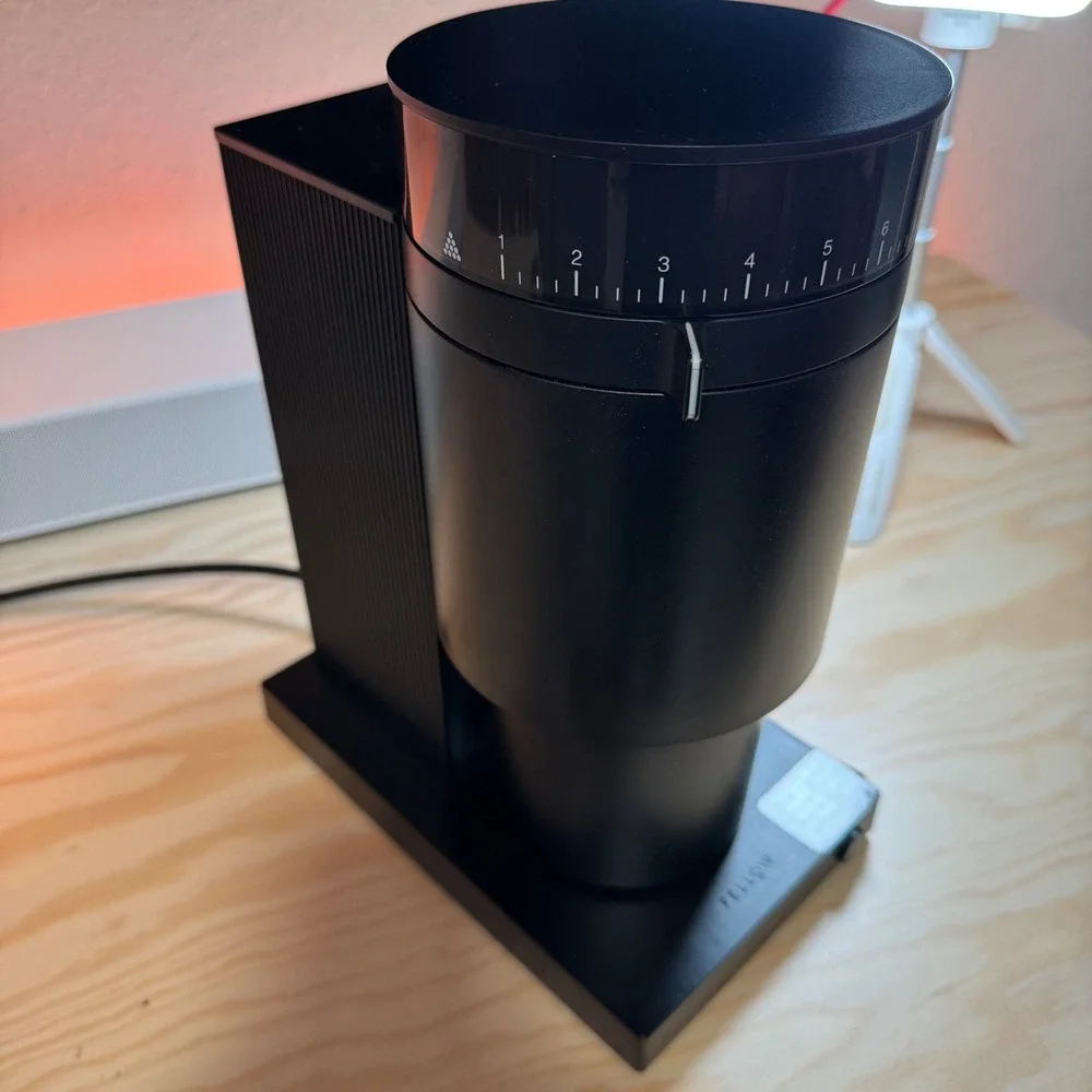 Fellow Opus Conical Burr Coffee Grinder Matte Black APAAUS 1221MB-US rev A